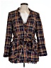 Uterque Tweed Blue Blazer Size L - photo 1