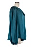 Trina Turk 100% Polyester Teal Long Sleeve Blouse Size M - photo 4