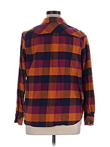 Natural Reflections Long Sleeve Button-Down Shirt (view 2)