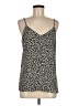 Ann Taylor 100% Polyester Black Sleeveless Top Size M - photo 1