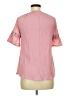 Naif Pink Short Sleeve Blouse Size M - photo 2