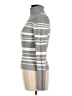 Almost Famous Stripes Gray Turtleneck Sweater Size M - photo 5