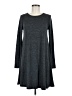 Old Navy Solid Gray Casual Dress Size M - photo 1