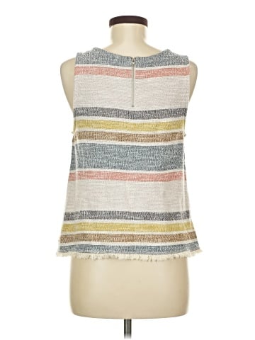 Green Envelope Sleeveless Top (view 2)