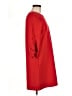 Charles Henry Solid Red Casual Dress Size M - photo 4