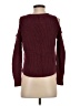 Hollister 100% Cotton Burgundy Pullover Sweater Size XS - photo 2