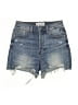 Daze Blue Denim Shorts Size 26 waist - photo 1