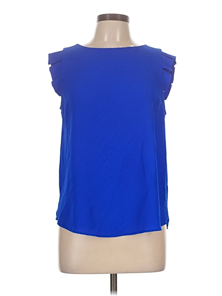 Pre-owned Monteau Sleeveless T-shirt In Blue