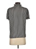 T Tahari 100% Polyester Stripes Gray Short Sleeve Blouse Size S - photo 2