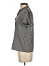 T Tahari 100% Polyester Stripes Gray Short Sleeve Blouse Size S - photo 5