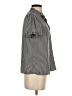 T Tahari 100% Polyester Stripes Gray Short Sleeve Blouse Size S - photo 4