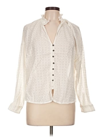 Pilcro Long Sleeve Blouse (view 1)