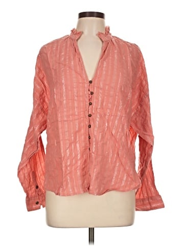 Pilcro Long Sleeve Blouse (view 1)