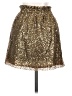 J.Crew 100% Polyester Metallic Gold Formal Skirt Size 00 - photo 2
