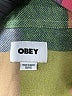 Obey Color Block Green Jacket Size XS - photo 6