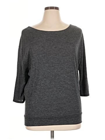 Ann Taylor LOFT 3/4 Sleeve Top (view 1)