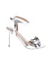 Steve Madden Silver Sandals Size 9 1/2 - photo 1