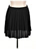 ASOS Design 100% Polyester Solid Black Casual Skirt Size 14 - photo 1