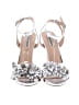 Steve Madden Silver Sandals Size 9 1/2 - photo 2