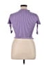 Assorted Brands 100% Poly Purple Short Sleeve Top Size XL - photo 2