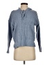 Cynthia Rowley TJX Checkered-gingham Blue Pullover Sweater Size S - photo 1