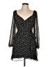 Unbranded 100% Polyester Black Cocktail Dress Size L - photo 1
