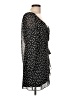 Unbranded 100% Polyester Black Cocktail Dress Size L - photo 4
