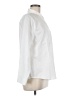 Chico's 100% Cotton White Long Sleeve Button-Down Shirt Size Med (1) - photo 4