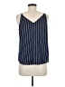 Express 100% Polyester Blue Tank Top Size M - photo 2
