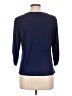 Perseption Concept Blue 3/4 Sleeve Blouse Size L (petite) - photo 2