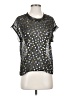 Broadway & Broome Stars Silver Short Sleeve Top Size XS - photo 1