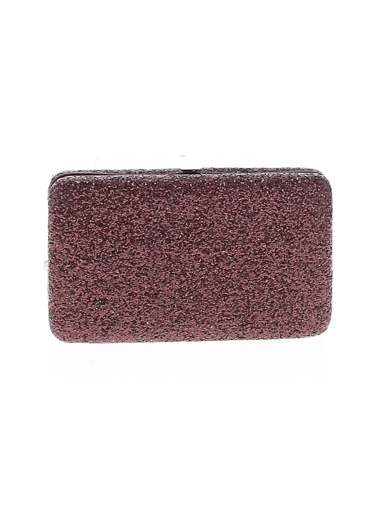 A New Day Clutch In Burgundy