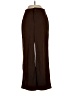 Unbranded 100% Polyester Solid Brown Casual Pants Size S - photo 1