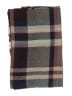 Unbranded Plaid Burgundy Blue Scarf One size - photo 2