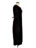 Madison Solid Black Purple Casual Dress Size 12 - photo 4