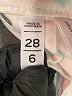 Ann Taylor LOFT Solid Ivory Jeans Size 28 waist - photo 5