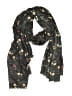 Nine West Black Gray Scarf One size - photo 1