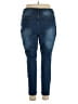 Unbranded Solid Blue Jeans Size 2X - photo 2