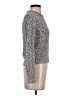 J.Crew 100% Cotton Metallic Gray Turtleneck Sweater Size XXS - photo 4