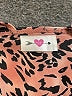 Buddy Love Animal Print Pink One Piece Swimsuit Size L - photo 3