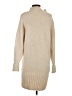 Express 100% Other Tan Casual Dress Size S - photo 2