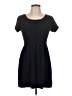 Forever 21 Solid Black Casual Dress Size L - photo 1