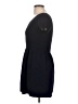 Forever 21 Solid Black Casual Dress Size L - photo 5