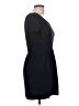 Forever 21 Solid Black Casual Dress Size L - photo 4
