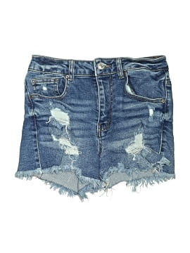 Wax Jean Denim Shorts (view 1)