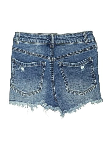 Wax Jean Denim Shorts (view 2)