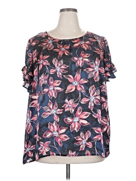 Lane Bryant Short Sleeve Blouse