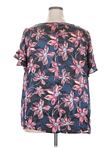 Lane Bryant Short Sleeve Blouse (view 2)