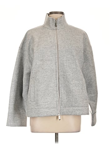Madewell Relaxed Mockneck Knit Jacket (view 1)
