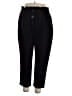 chic soul (chicsoul.com) Solid Black Casual Pants Size 1X - photo 1
